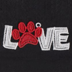 FSL I Love Dog 08 machine embroidery designs