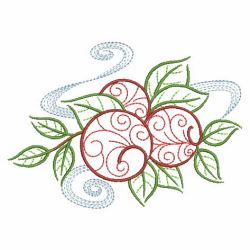 Filigree Fruit 01(Lg) machine embroidery designs