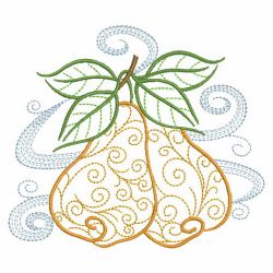 Filigree Fruit 02(Md) machine embroidery designs