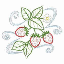 Filigree Fruit 05(Md) machine embroidery designs
