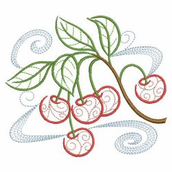 Filigree Fruit 06(Lg) machine embroidery designs