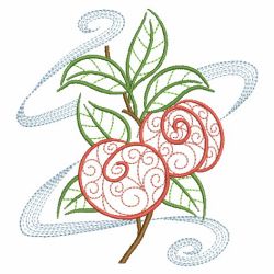Filigree Fruit 07(Md) machine embroidery designs