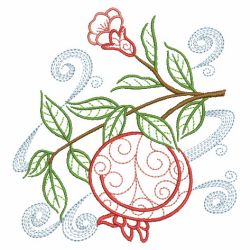 Filigree Fruit 08(Lg) machine embroidery designs