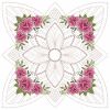 Trapunto Rose Quilt Block 7 01(Sm)