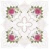 Trapunto Rose Quilt Block 7 07(Lg)