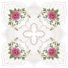 Trapunto Rose Quilt Block 7 07(Lg)