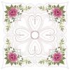 Trapunto Rose Quilt Block 7 08(Lg)