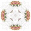 Trapunto Celtic Roses Quilt 3 04(Sm)