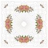 Trapunto Celtic Roses Quilt 3 07(Md)