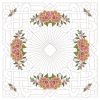 Trapunto Celtic Roses Quilt 3 07(Md)