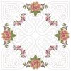 Trapunto Celtic Roses Quilt 3 11(Sm)