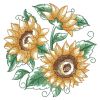 Watercolor Sunflowers 2 07(Md)