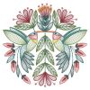 Folk Art Birds 03(Md)