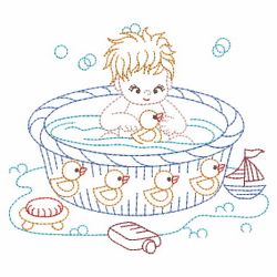 Vintage Bathing Baby 02(Md)