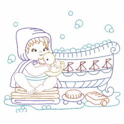 Vintage Bathing Baby 07(Md)