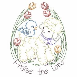 Vintage Easter Eggs 02(Lg) machine embroidery designs