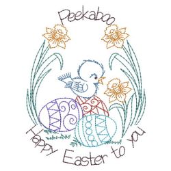 Vintage Easter Eggs 06(Lg) machine embroidery designs