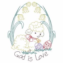 Vintage Easter Eggs 10(Lg) machine embroidery designs