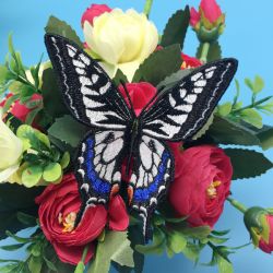 Papilio Xuthus machine embroidery designs