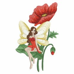 Flower Fairy 2 04(Lg) machine embroidery designs