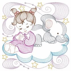 Rippled Sleeping Baby 10(Lg) machine embroidery designs