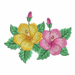 Colorful Flowers 7 04 machine embroidery designs