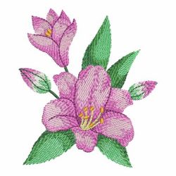 Colorful Flowers 7 06 machine embroidery designs