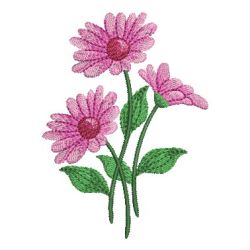Colorful Flowers 7 08 machine embroidery designs