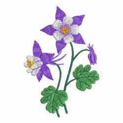 Colorful Flowers 7 10 machine embroidery designs