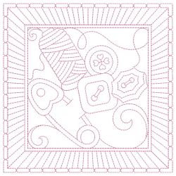 Redwork Crafty Quilting 12(Lg)