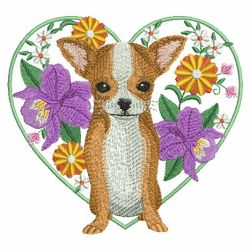 Spring Dogs 2 05 machine embroidery designs
