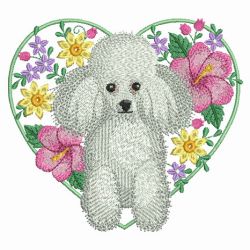 Spring Dogs 2 06 machine embroidery designs
