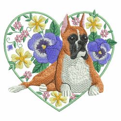 Spring Dogs 2 09 machine embroidery designs
