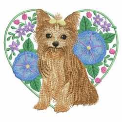 Spring Dogs 2 10 machine embroidery designs