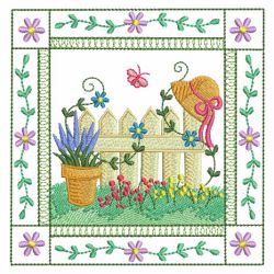 Garden Blocks 2 01 machine embroidery designs