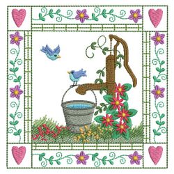 Garden Blocks 2 07 machine embroidery designs