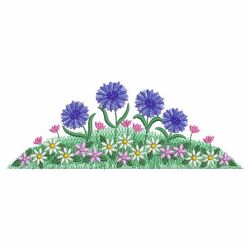Charming Floral Borders 03 machine embroidery designs
