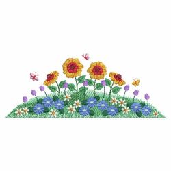 Charming Floral Borders 06