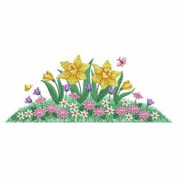 Charming Floral Borders 07
