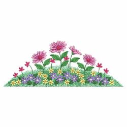Charming Floral Borders 10 machine embroidery designs
