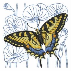 Butterfly And Blooms 3 07