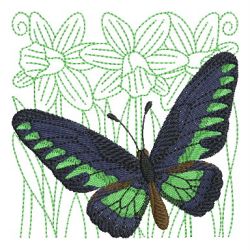 Butterfly And Blooms 3 08 machine embroidery designs