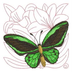 Butterfly And Blooms 3 10 machine embroidery designs