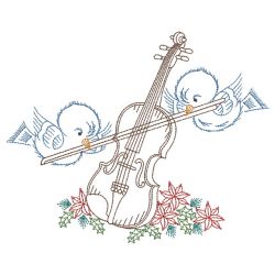 Vintage Musical Bluebirds 01(Lg) machine embroidery designs