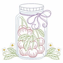 Vintage Fruit Mason Jars 03(Sm) machine embroidery designs