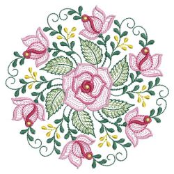 Rippled Floral Wreath 06(Lg)