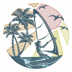 Tropical Silhouettes 05(Sm) machine embroidery designs