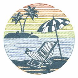 Tropical Silhouettes 10(Md) machine embroidery designs