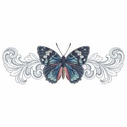 Delicate Damask Borders 05