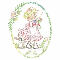 Vintage Sunbonnet Sue Cameo 05(Sm) machine embroidery designs